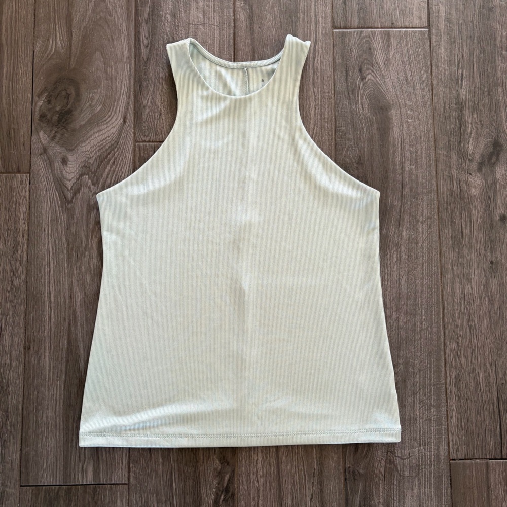 A New Day Slim Fit Ribbed High Neck Tank